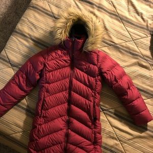 Marmot down coat, girls, size M